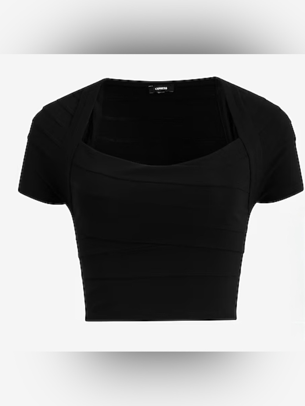 Express Body Contour Bandage Cap-Sleeve Top